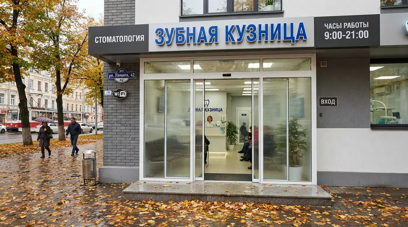 Раздвижная система телескопическая двери — в медицинском центре