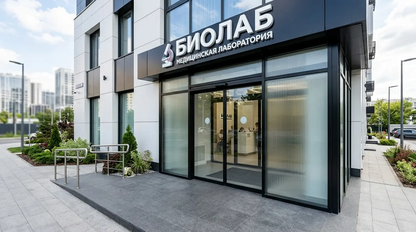 Телескопические двери — в медицинском центре